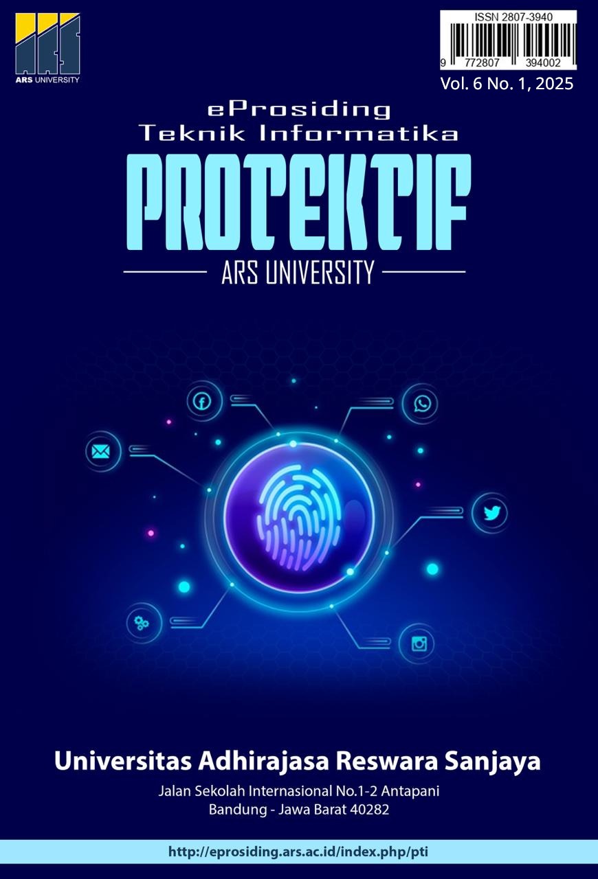 					View Vol. 6 No. 1 (2025): eProsiding Teknik Informatika 2025
				